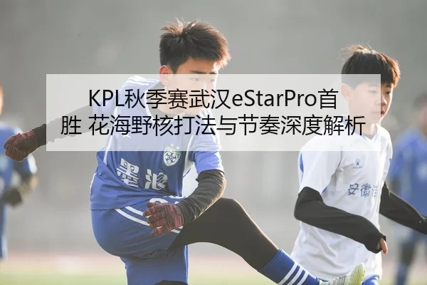 KPL秋季赛武汉eStarPro首胜 花海野核打法与节奏深度解析